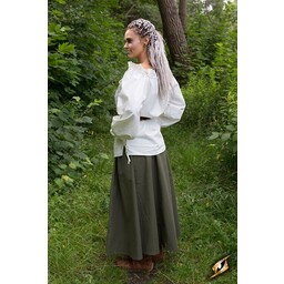 Piraten-Bluse Reid, weiß - Celtic Webmerchant