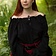 Epic Armoury Piratenblouse Reid, zwart - Celtic Webmerchant