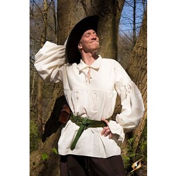 Camisa pirata Jack, natural. - Celtic Webmerchant