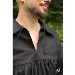 Chemise Pirate Jack, noir - Celtic Webmerchant