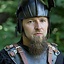 Gorget Warrior, patiniert - Celtic Webmerchant