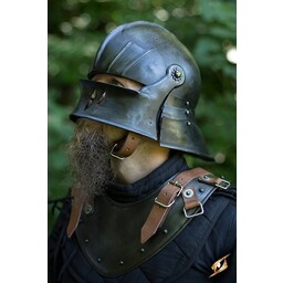Gorget Warrior, patinated - Celtic Webmerchant