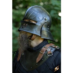 Laatmiddeleeuwse gorget, gepatineerd - Celtic Webmerchant