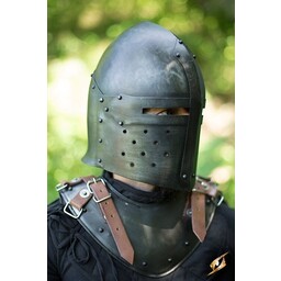 Laatmiddeleeuwse gorget, gepatineerd - Celtic Webmerchant