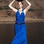 Gudinna Klänning Afrodite, kunglig blå - Celtic Webmerchant