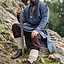 Tunika wikinga, wilk Fenrir, niebiesko-szara - Celtic Webmerchant