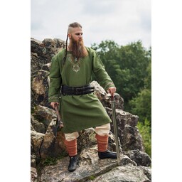 Vikingtunika varg Fenrir, grön - Celtic Webmerchant
