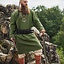 Tunika wikinga, wilk Fenrir, zielony - Celtic Webmerchant