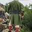 Viking tunic wolf Fenrir, green - Celtic Webmerchant