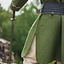 Viking tunic wolf Fenrir, green - Celtic Webmerchant