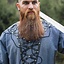 Túnica vikinga Farulfr, azul-gris - Celtic Webmerchant