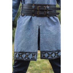 Túnica vikinga Farulfr, azul-gris - Celtic Webmerchant