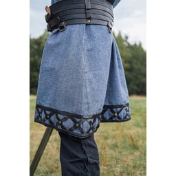 Viking tuniek Farulfr, blauw-grijs - Celtic Webmerchant