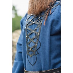 Viking tuniek Farulfr, blauw - Celtic Webmerchant