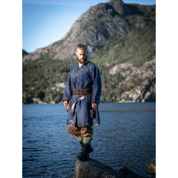 Tunique viking Farulfr, bleu - Celtic Webmerchant