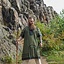 Viking tunic Rollo, green - Celtic Webmerchant