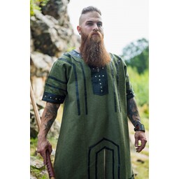 Viking tunika Rollo, grøn - Celtic Webmerchant