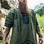 Túnica vikingo Rollo, verde - Celtic Webmerchant