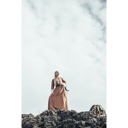 Vikinga klänning Lagertha, sand - Celtic Webmerchant
