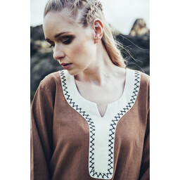 Viking dress Lagertha, sand - Celtic Webmerchant