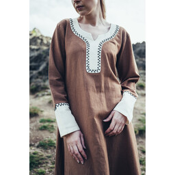 Viking dress Lagertha, sand - Celtic Webmerchant