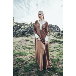 Viking dress Lagertha, sand - Celtic Webmerchant