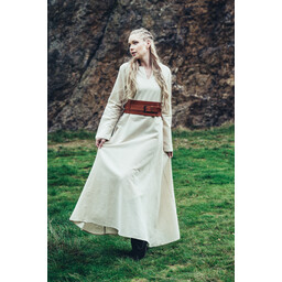 Vestido vikingo Valdis, natural - Celtic Webmerchant