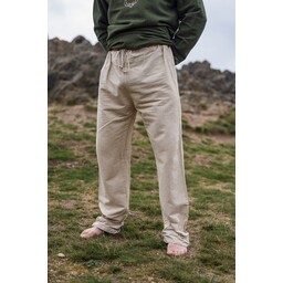 Pantaloni in lino Viking, naturale - Celtic Webmerchant