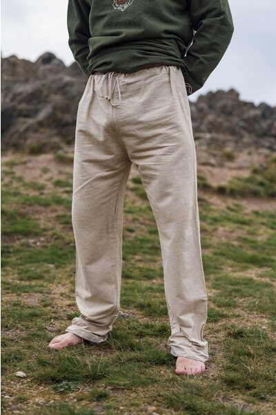 Leinen Viking Hose, naturel - Celtic Webmerchant