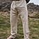 Leonardo Carbone Linen Viking trousers, natural - Celtic Webmerchant