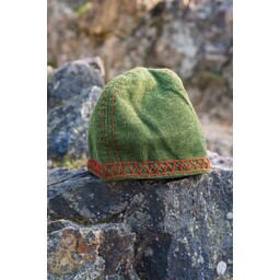 Broderad Viking Hat Ulf, Green - Celtic Webmerchant