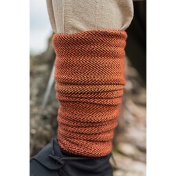 Viking Winingas Herringbone Motiv Frode, Orange - Celtic Webmerchant