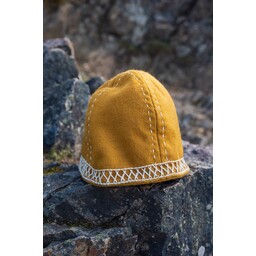 Cappello di lana viking ulf, giallo - Celtic Webmerchant