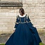 Renaissance dress Lucrezia, blue - Celtic Webmerchant