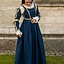 Renaissance -Kleid Lucrezia, blau - Celtic Webmerchant