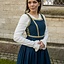 Vestido renacentista Lucrezia, azul - Celtic Webmerchant