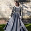 Renaissance jurk Lucrezia, grijs - Celtic Webmerchant