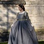 Renaissance dress Lucrezia, gray - Celtic Webmerchant