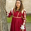 Renaissance kjole Lucrezia, rød - Celtic Webmerchant