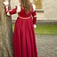 Renaissance kjole Lucrezia, rød - Celtic Webmerchant