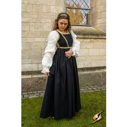 Renaissance dress Lucrezia, black - Celtic Webmerchant