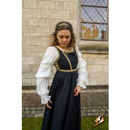 Renaissance jurk Lucrezia, zwart - Celtic Webmerchant