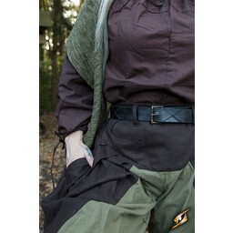 Pantaloni rinascimentali Raffaello, marrone-verde - Celtic Webmerchant
