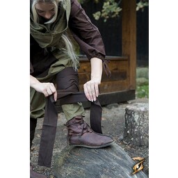 Pantalones renacentistas Rafael, marrón verdoso. - Celtic Webmerchant