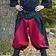 Epic Armoury Pantalones renacentistas Rafael, rojo-negro. - Celtic Webmerchant