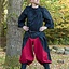 Renesansowe spodnie Raphael, czerwono-czarne - Celtic Webmerchant