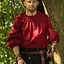 Camicia rinascimentale Cosimo, rossa - Celtic Webmerchant