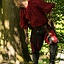 Renaissance shirt Cosimo, red - Celtic Webmerchant