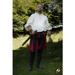 Renæssance-shirt Cosimo, hvid - Celtic Webmerchant