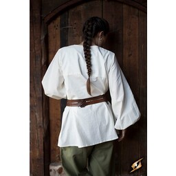 Renaissance shirt Luca, white - Celtic Webmerchant